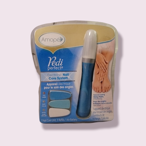 Amopé Pedi Perfect Electronic Nail Care System with Refills - manicure/pedicure - Picture 2 of 3